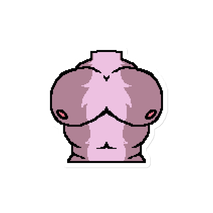 "Puppy Pecs" Die-Cut Magnet product image (2)