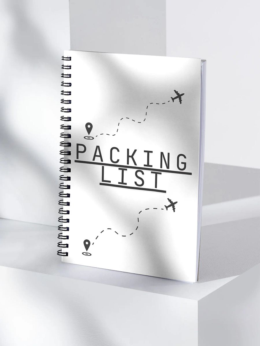 Jetsetter's Packing List Notebook product image (4)
