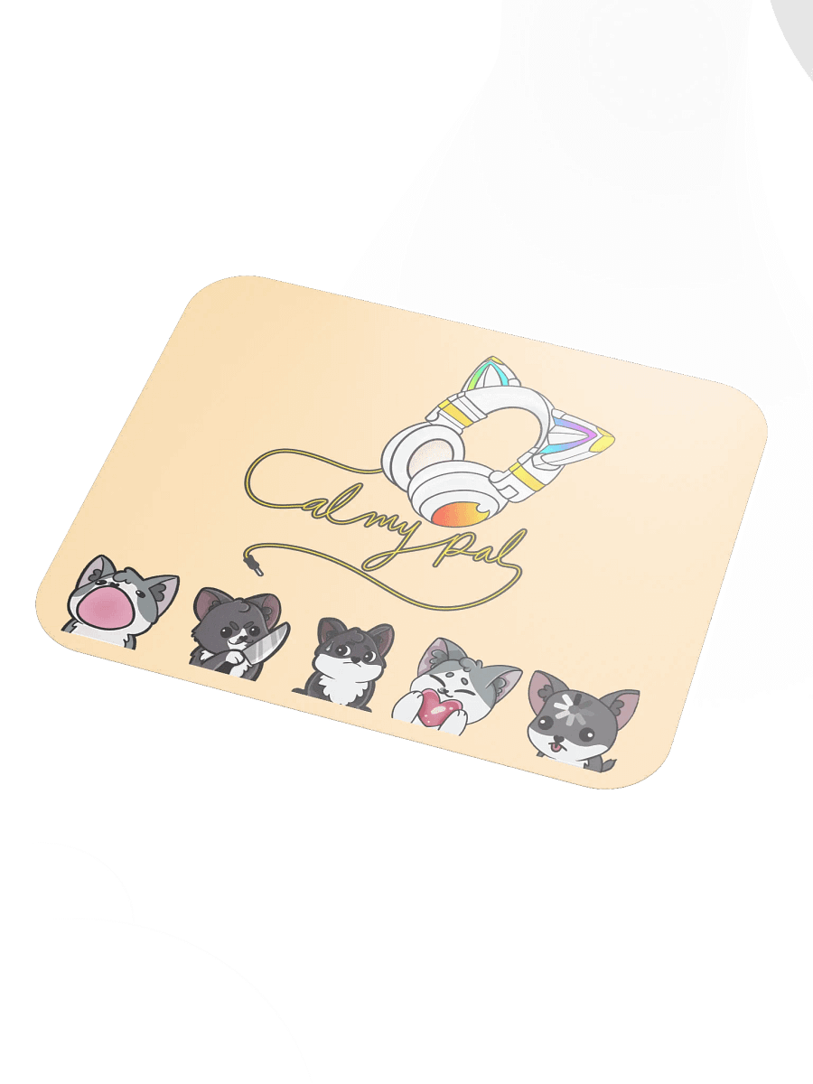 Logo & Kitties Mouse Pad product image (3)