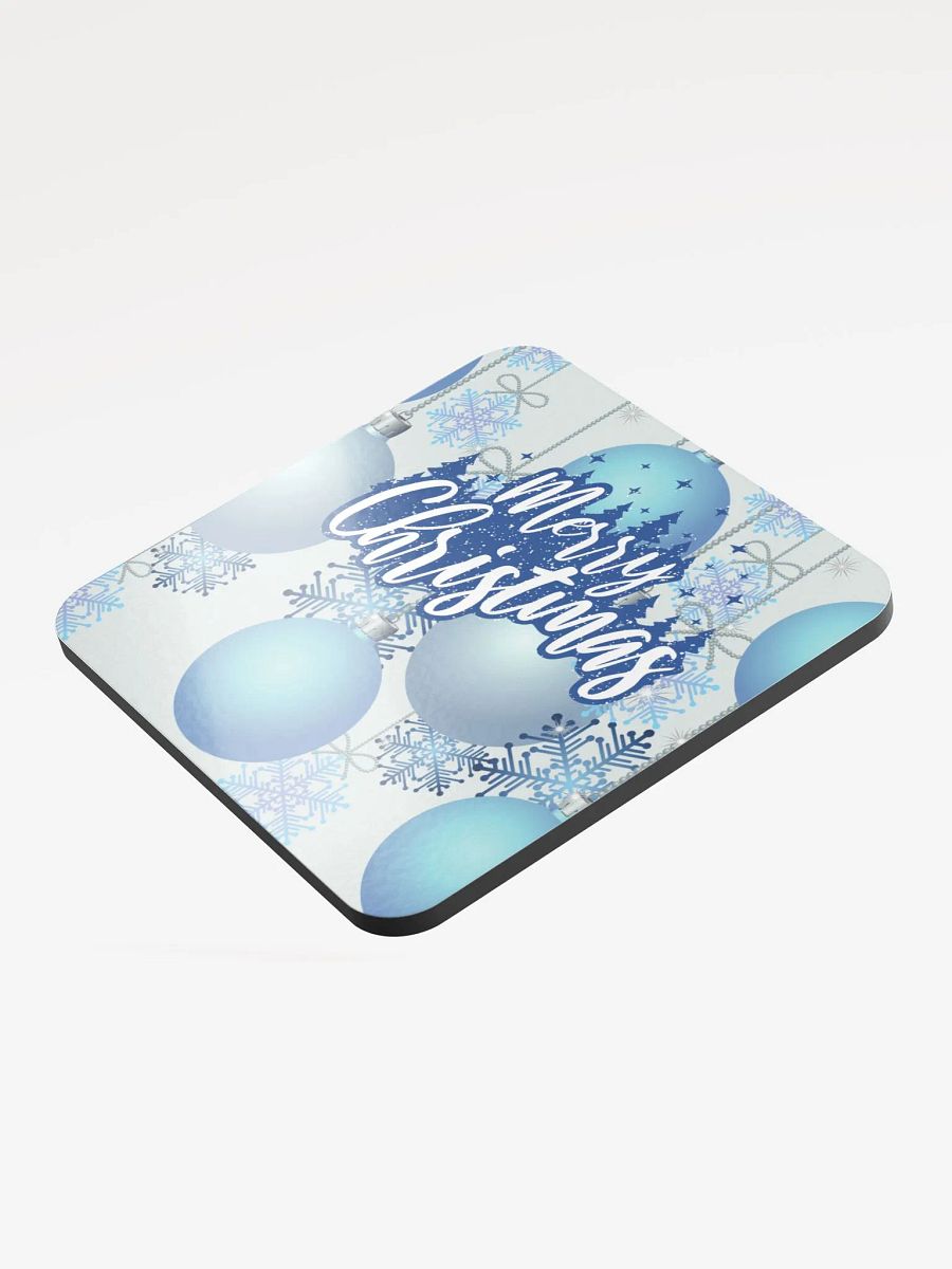 Festive Merry Christmas Glossed Cork Coastgift for entertainers moms colleagues friendser product image (3)