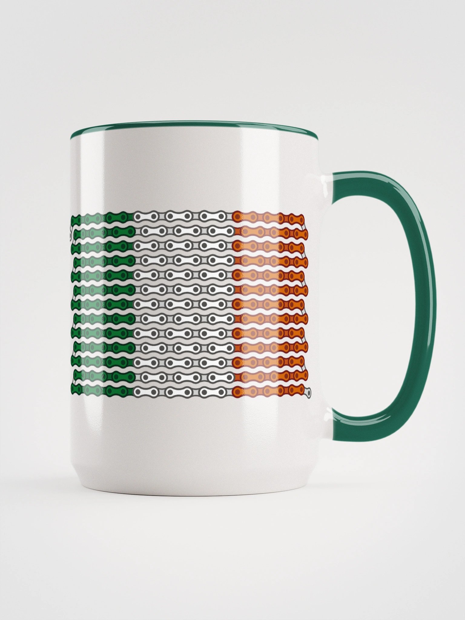 Ireland Bike Chain Flag Coffee Mug product image (2)