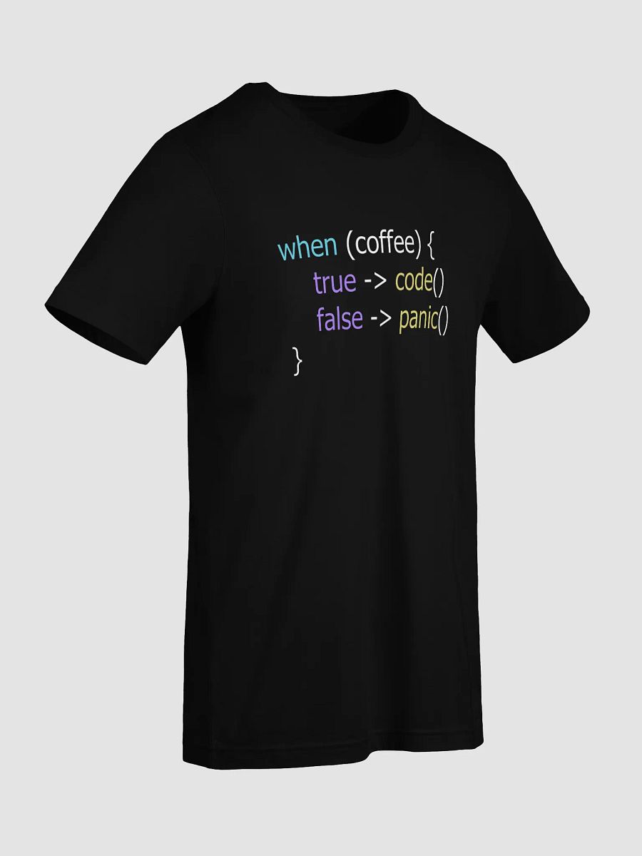 Kotlin Coffee Code T-Shirt product image (20)