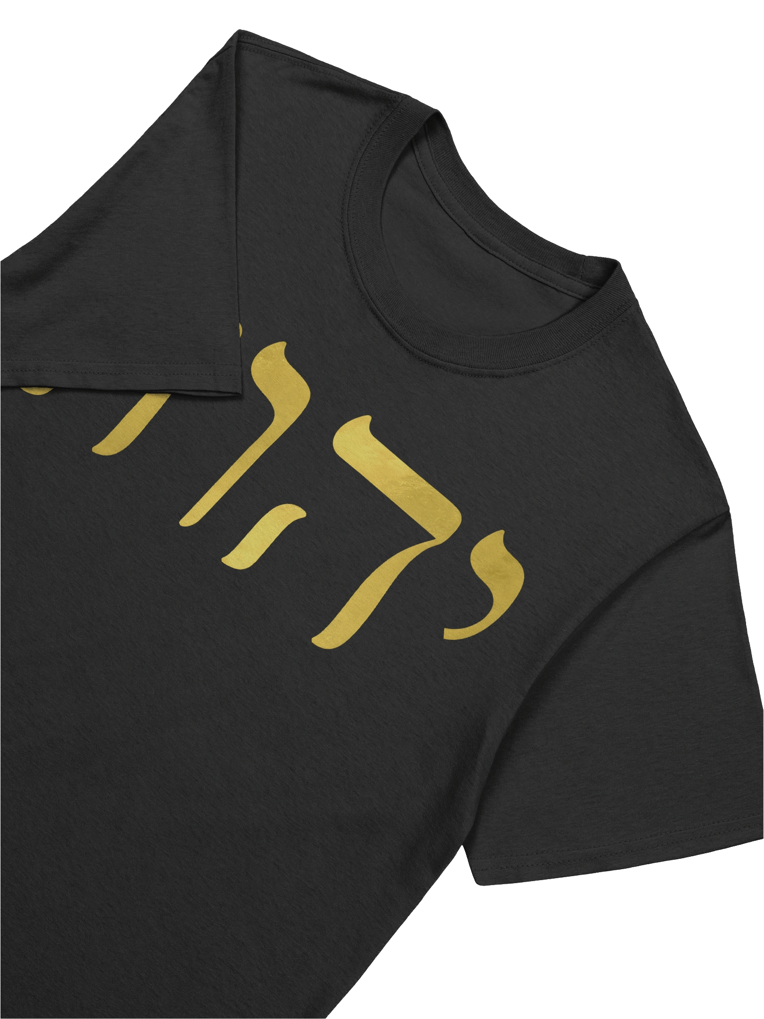 YHWH “The Divine Name, Embodied” Gold Tee product image (5)