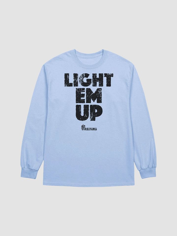 QSHW LIGHT EM UP (BLACK DESIGN) LONG T-SHIRT product image (4)