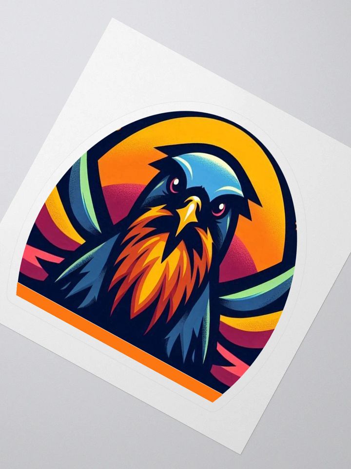 Sunset Soar Eagle Kiss Cut Stickers product image (2)