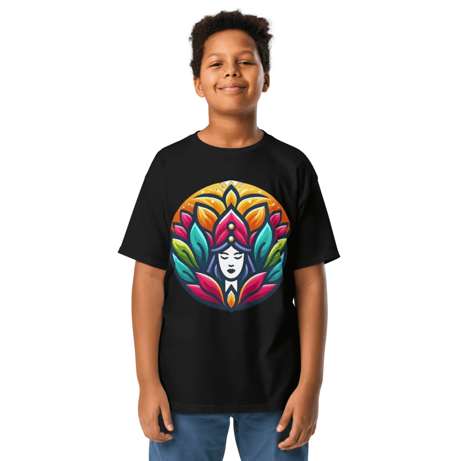 Symmetrical Serenity Youth Tee product image (1)