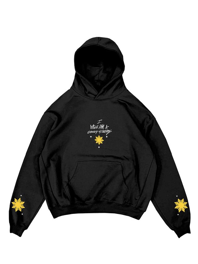 SPEEDY RECOVERY HOODIE -BLACK product image (1)