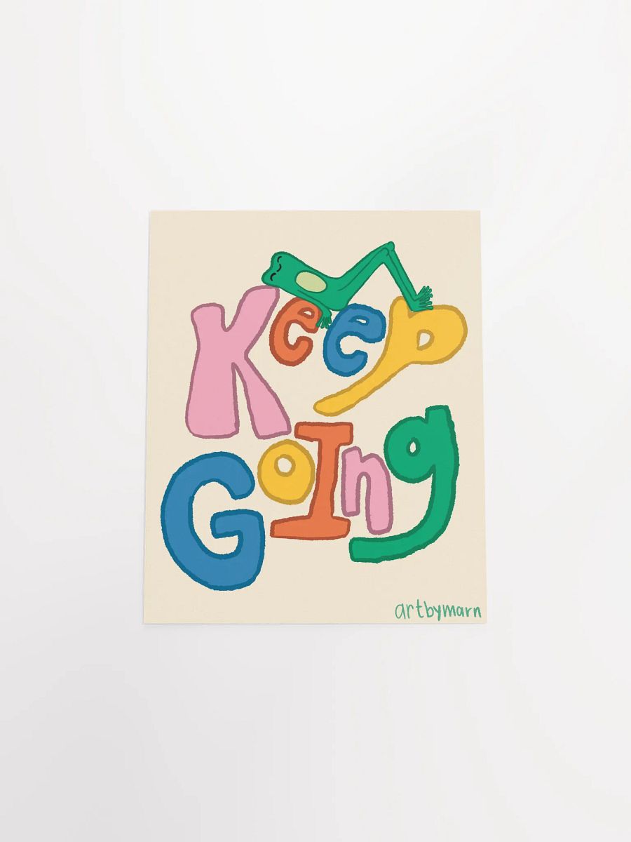 Keep Going Poster product image (18)