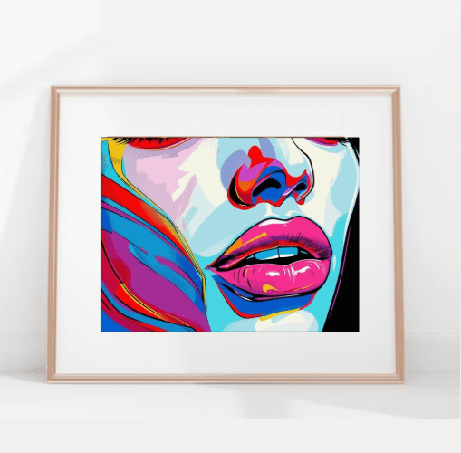 Lips Of Colour Wall Art product image (2)