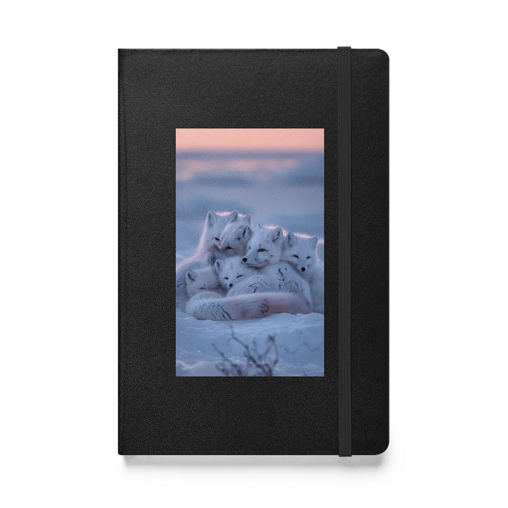 Arctic Foxes Hardcover Notebook product image (1)
