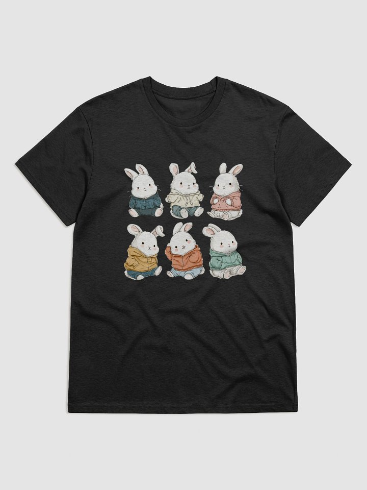呆萌兔T-shirt·男女短袖，情侣短袖 product image (3)