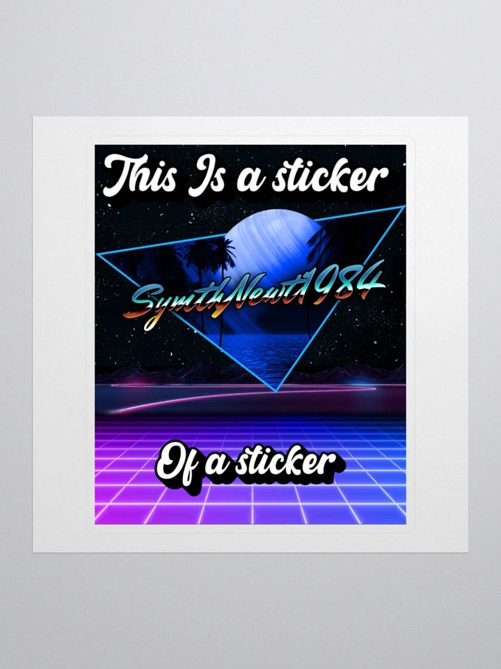Sticker of a Sticker product image (1)