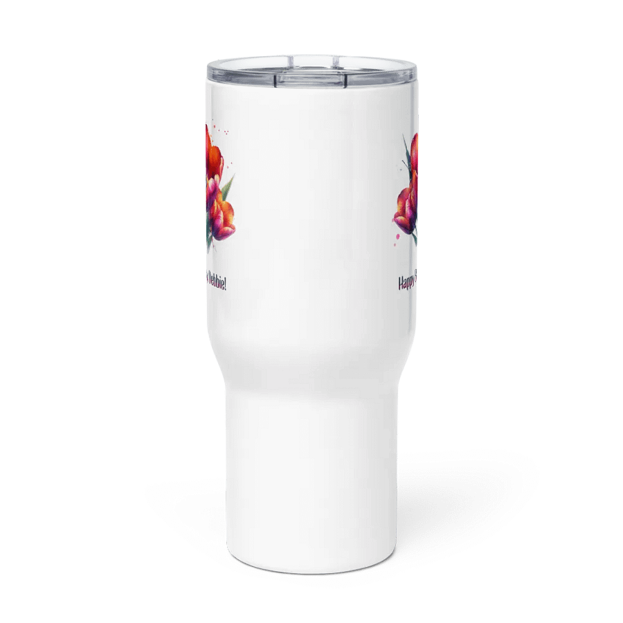 Happy Birthday Debbie Travel Mug With A Handle product image (3)