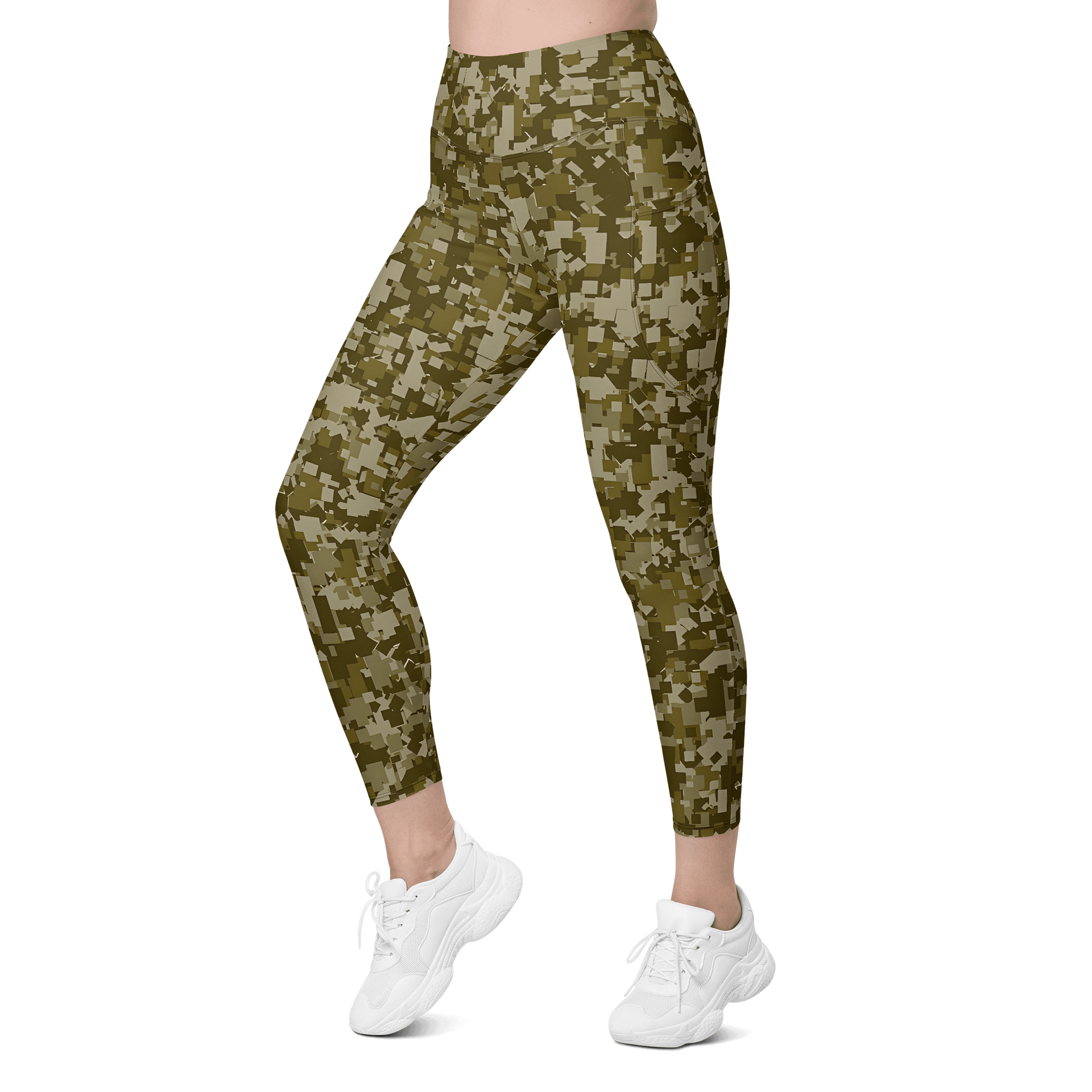 WhamBlam Camo All-Over Leggings with Pockets product image (4)