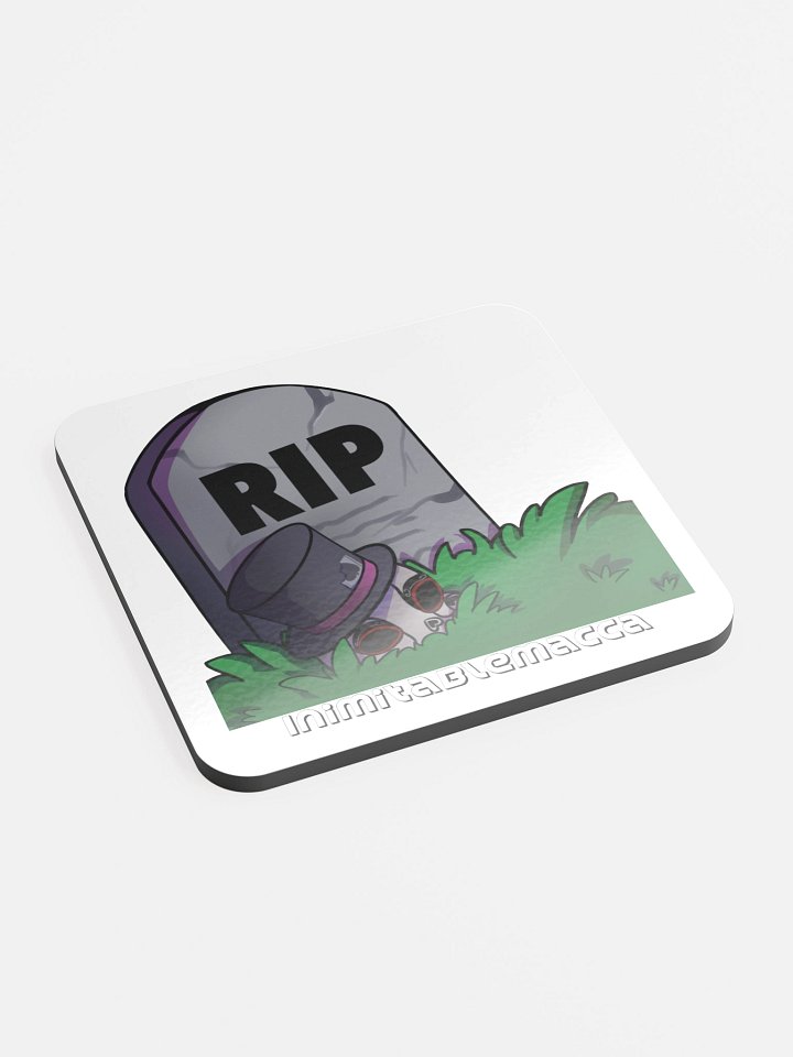 Macca' RIP Cork Coaster product image (2)
