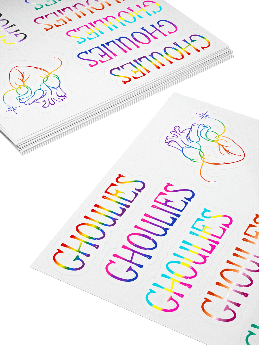 Pride Sticker Sheet- Flags product image (4)