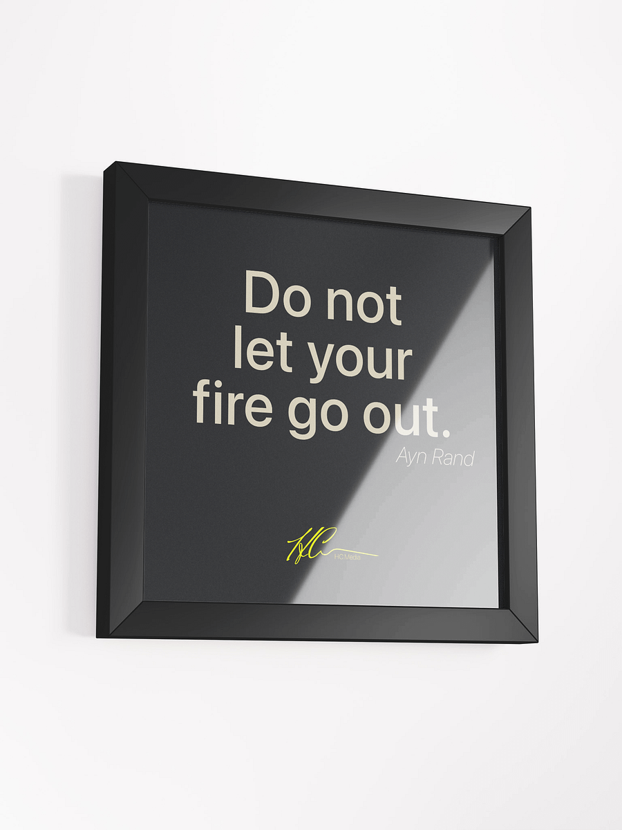 Ayn Rand Q2 - Framed Poster product image (3)