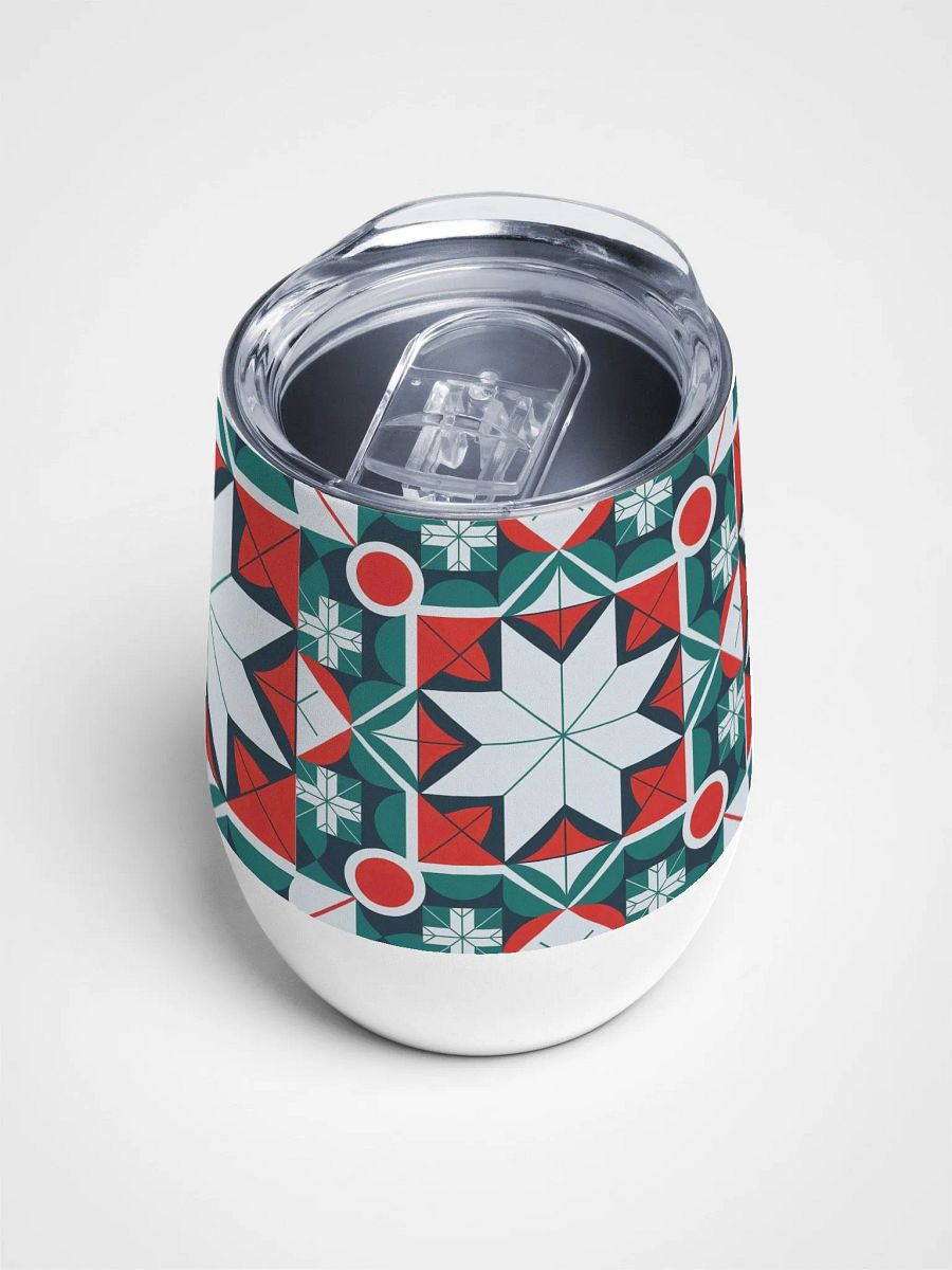 Kaleidoscope patterned Wine Tumbler product image (4)