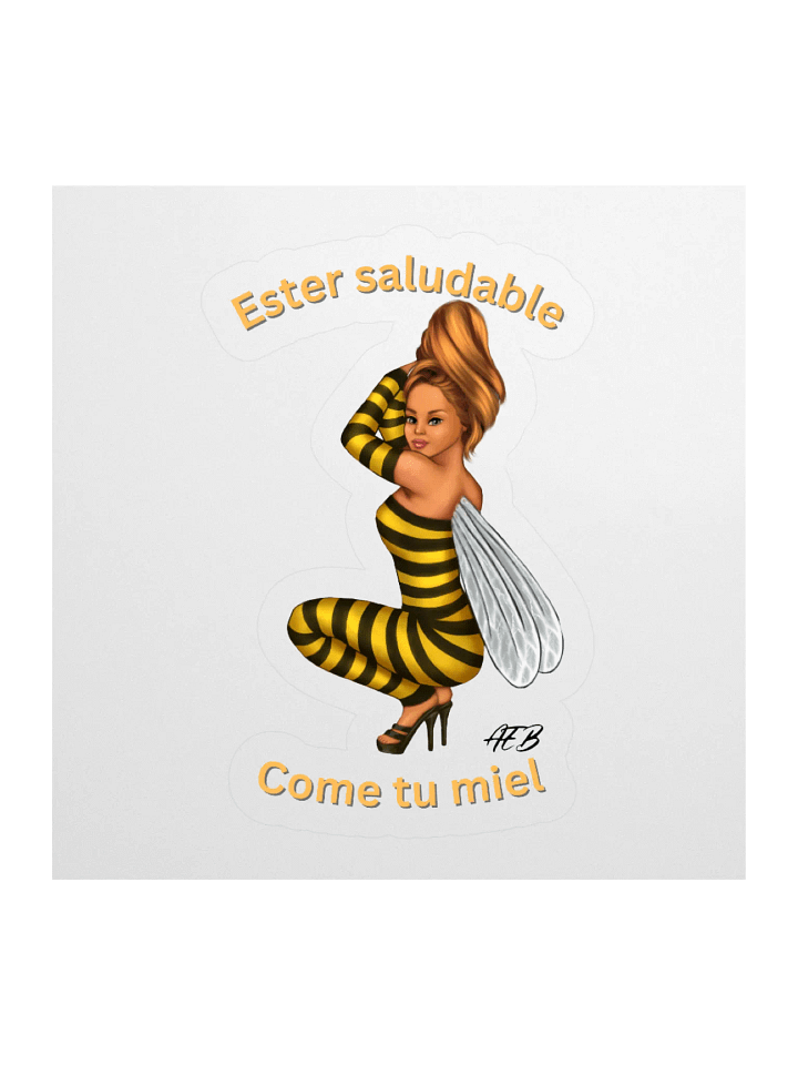 Bee Healthy Kiss Cut Stickers product image (5)