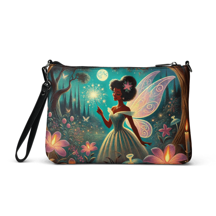 Enchanted Blue Forest Fairy Crossbody Bag - Purse product image (2)