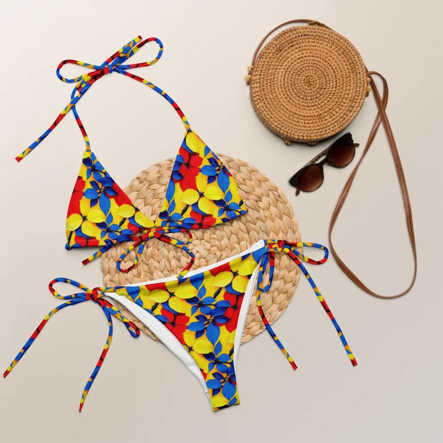 Symmetry in Bloom Bikini Set product image (5)