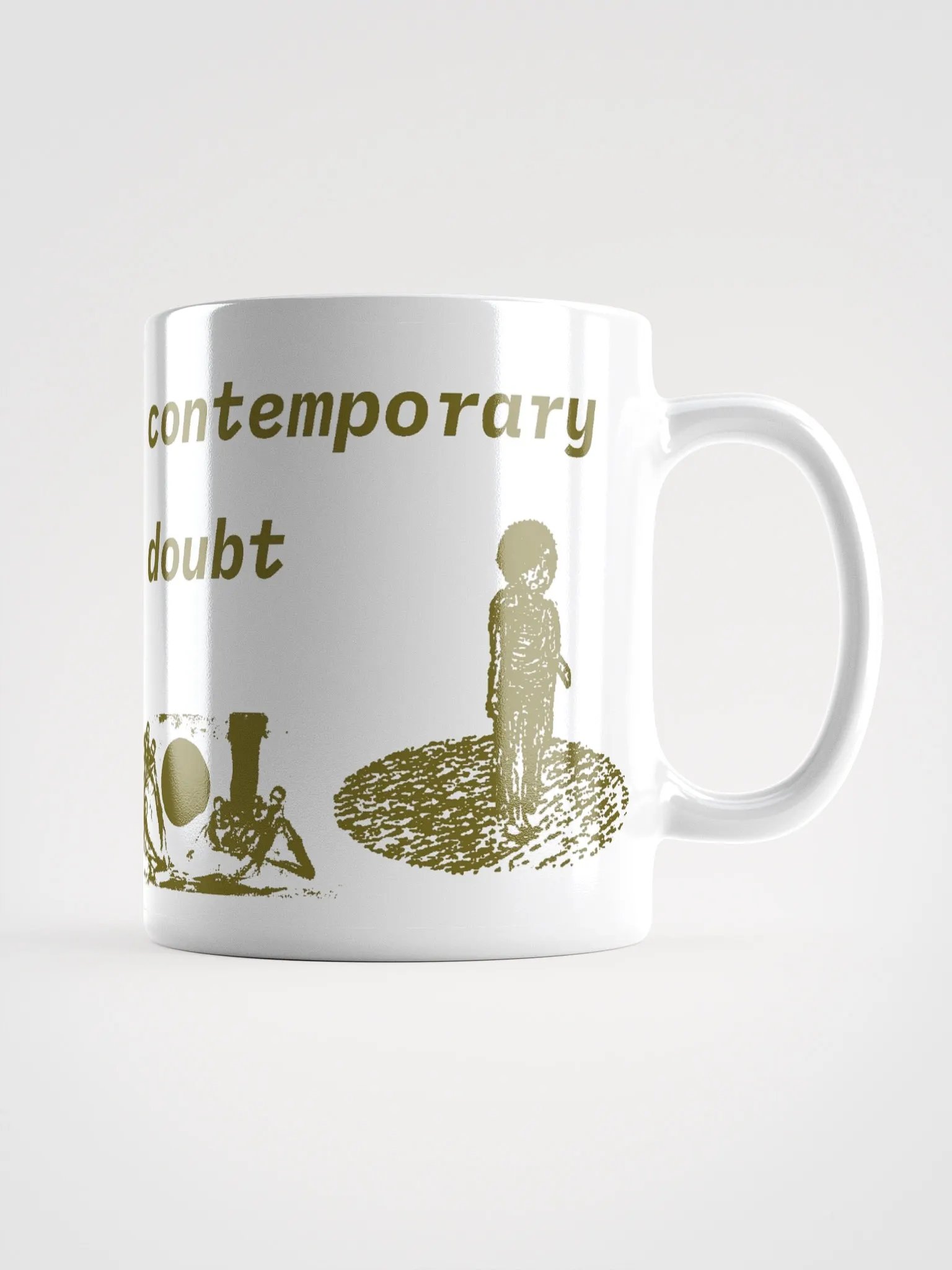 Modern Art Contemporary Doubt Mug product image (3)