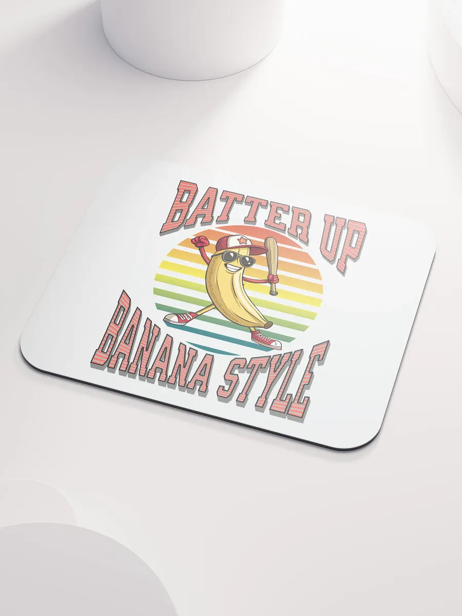 Batter Up Banana Style Baseball Bonanza Mouse Pad product image (3)
