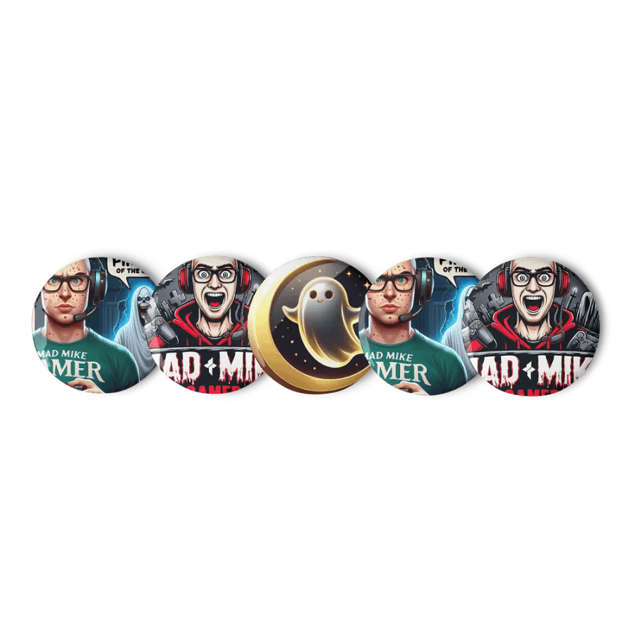 Pimple Goose Gamer Button Set product image (1)