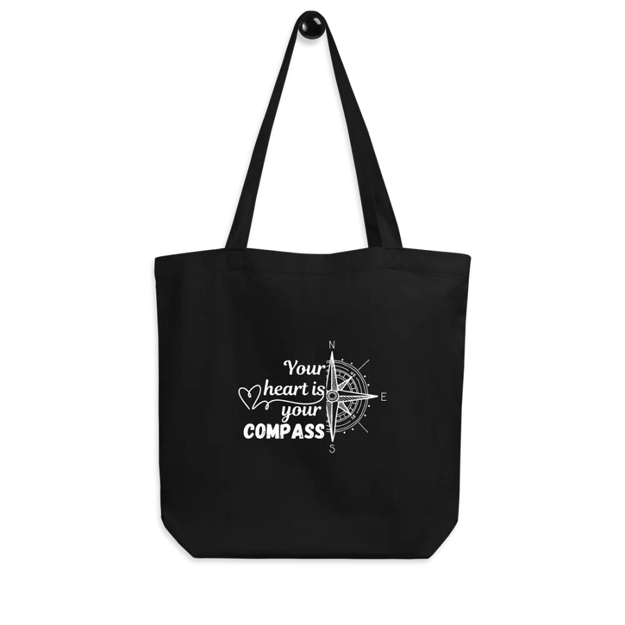 'Your Heart is Your Compass' Eco Tote product image (6)