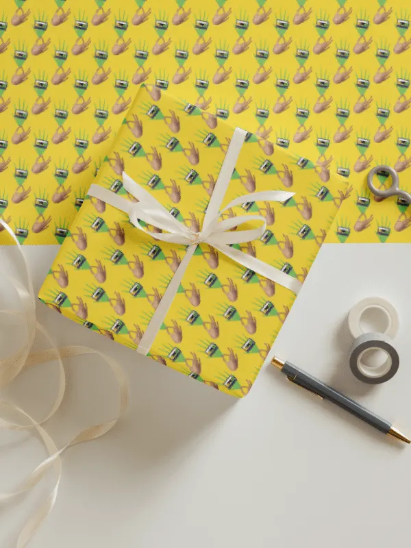 Analogic II by Frank Fonik, EDM Techno Wrapping Paper Sheets (3) product image (1)