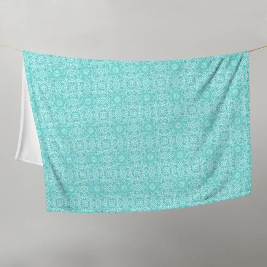 Symmetry Serenity Throw Blanket product image (21)