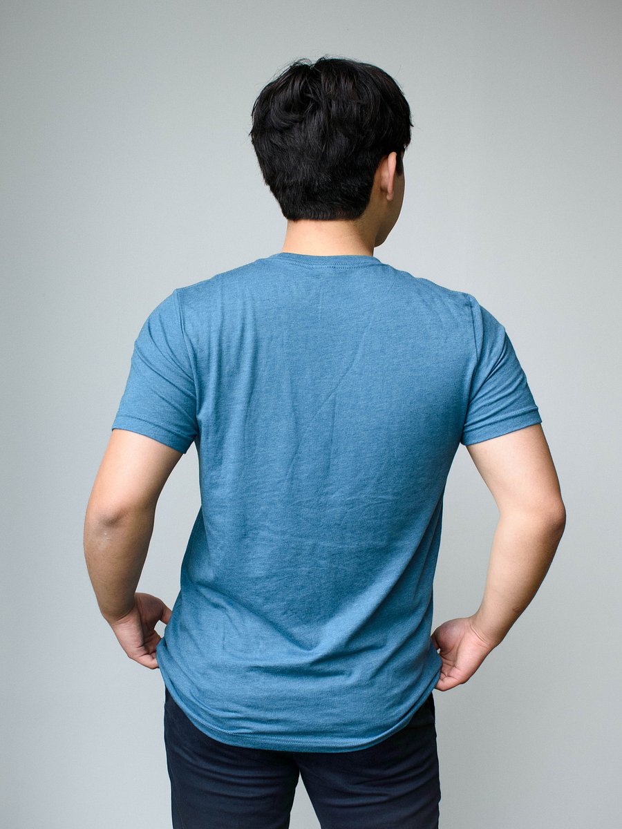 SleepyGiri Supersoft T-Shirt - (Heather Deep Teal) product image (3)