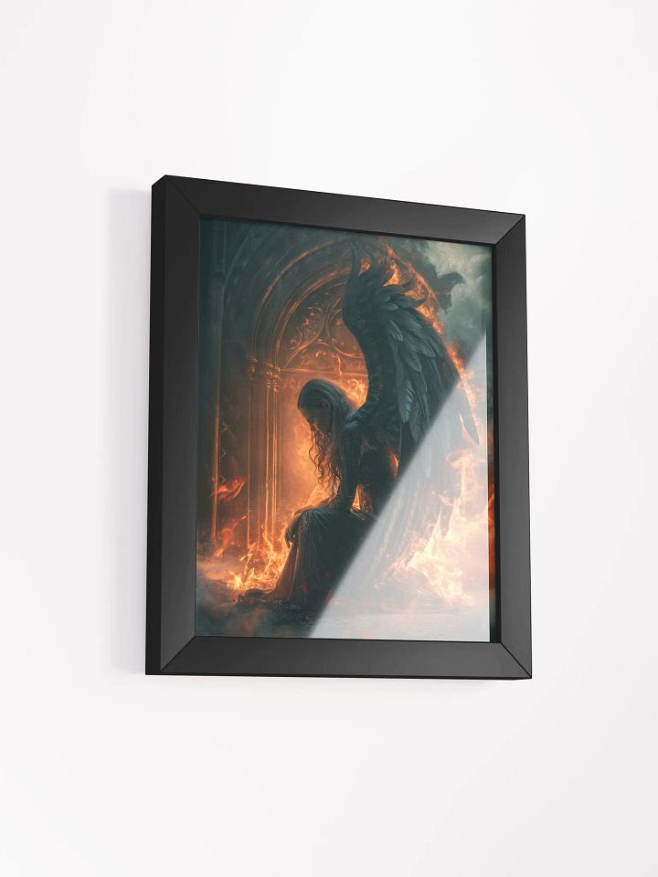 Burning angel - Framed High Quality Matte Poster product image (8)