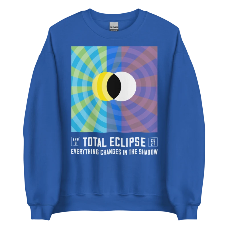 Everything Changes in the Shadow Sweatshirt (Unisex) Image 1