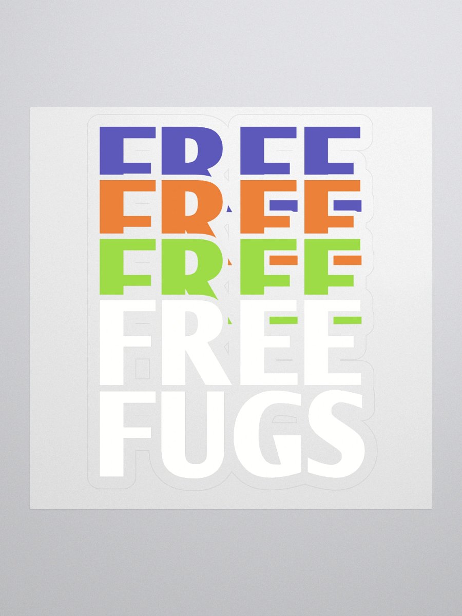 Free Fugs Sticker product image (1)
