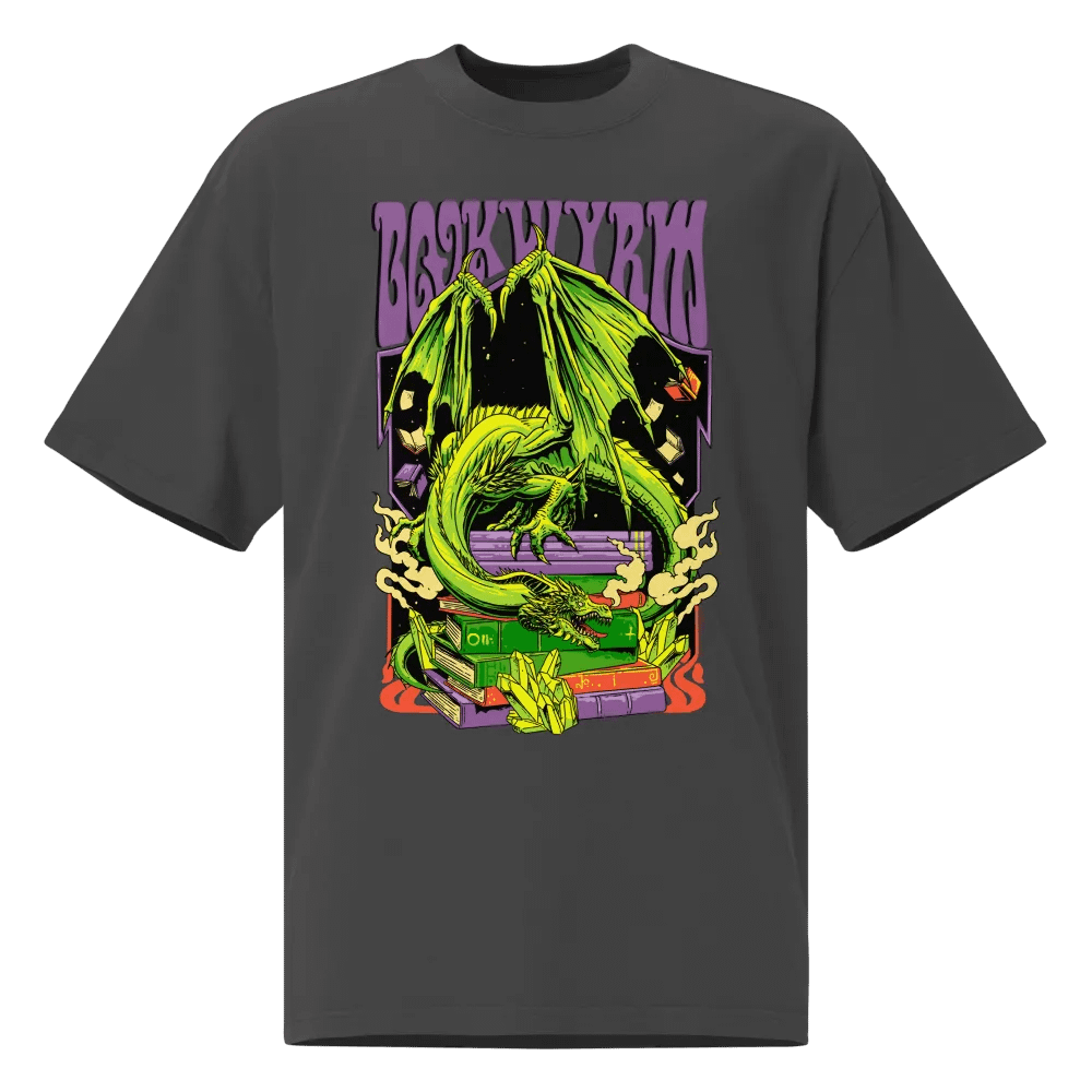 'Bookwyrm' Oversized Tee product image (1)