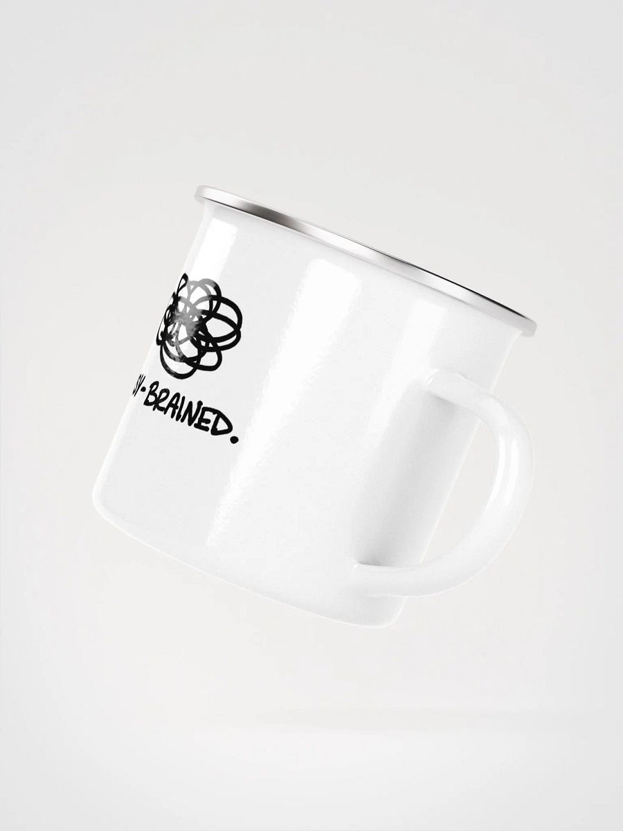 BUSY-BRAINED Enamel Mug product image (2)