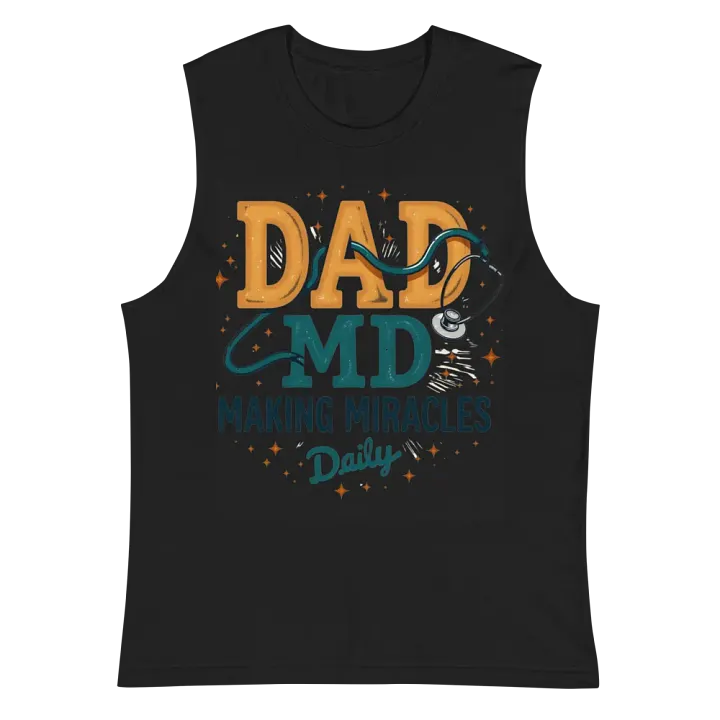 DAD MD Making Miracles Daily Muscle Tank product image (3)