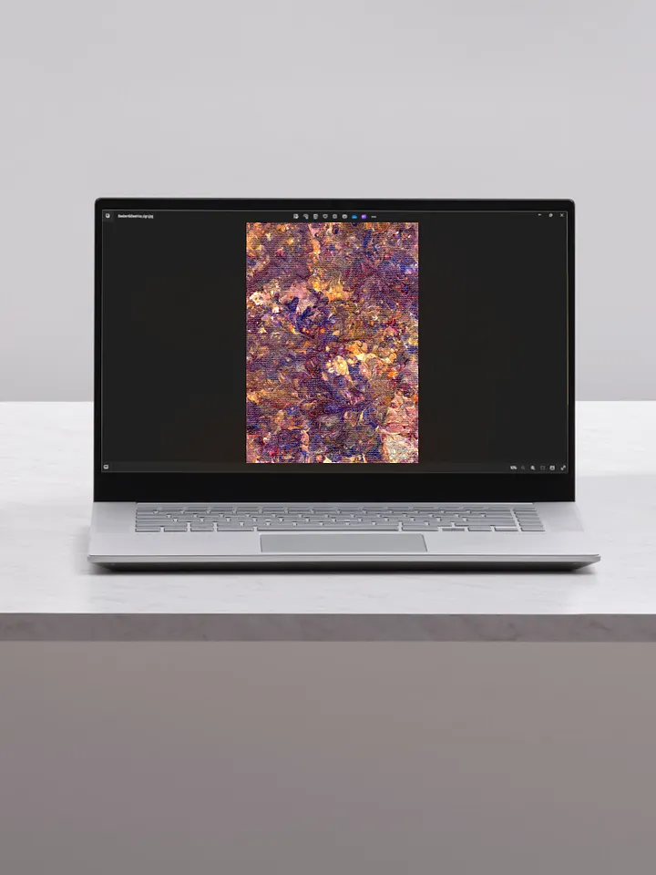 Victorian Flowers Fluid Acrylic Digital Download product image (1)