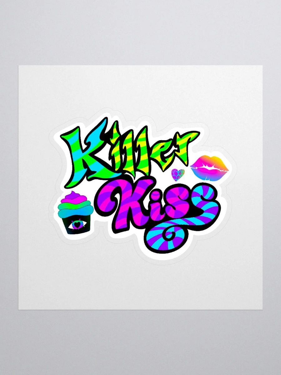 Killer Kiss Logo Sticker product image (1)