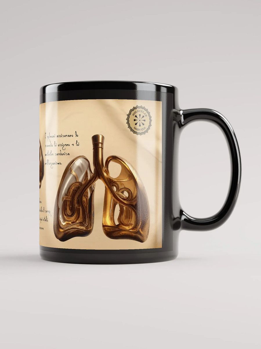 Medicine Black Ceramic Mug 15oz - Science Lover Gift - Doctor Gift - Medical gift - healthcare- general medicine- doctor lifestyle product image (2)