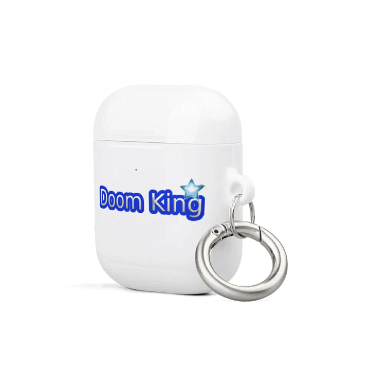 Doom White Ear pod case product image (2)
