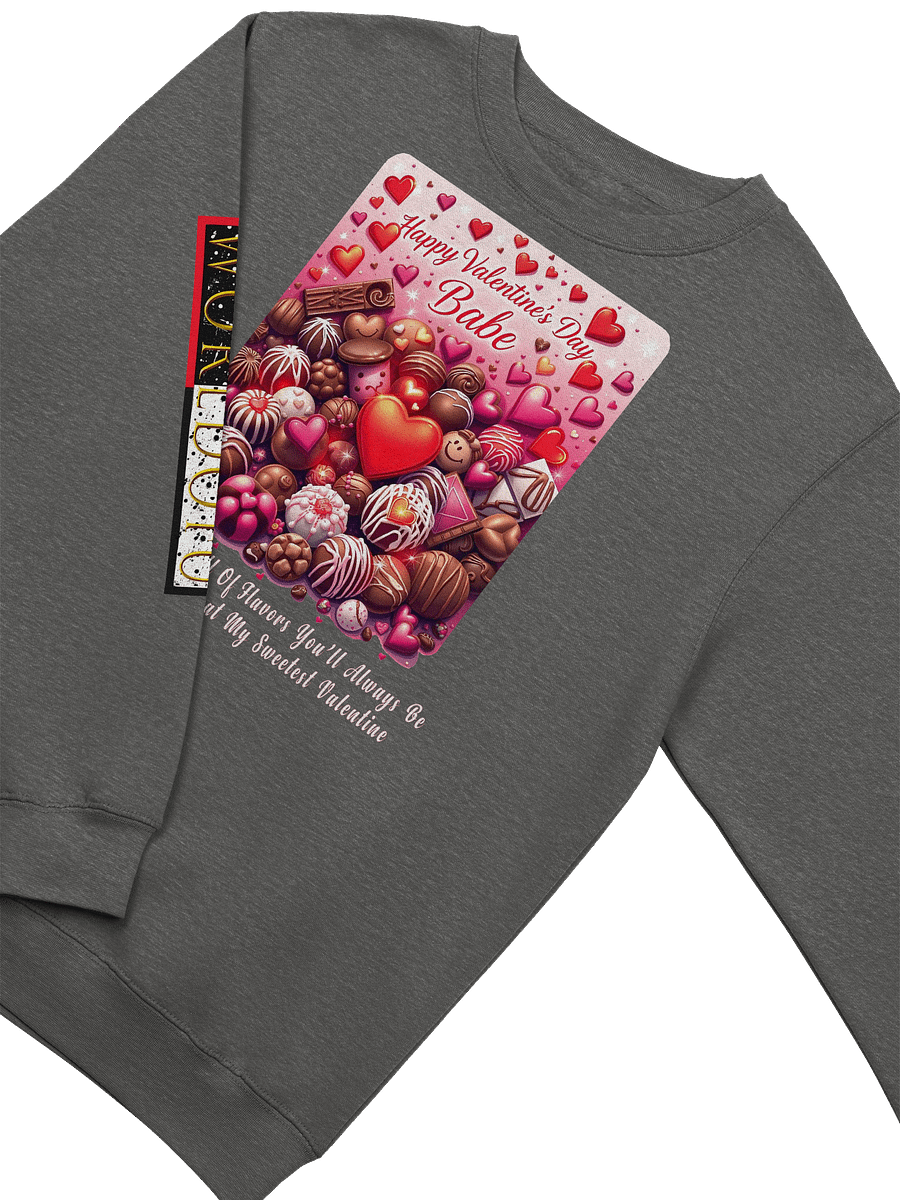 Romantic Gift Apparel, Cute Love Sweatshirt, Chocolate-Themed Hoodie, Heartwarming Love Outfit, Valentine’s Day Sweatshirt, Sweetheart Valentine Shirt product image (21)