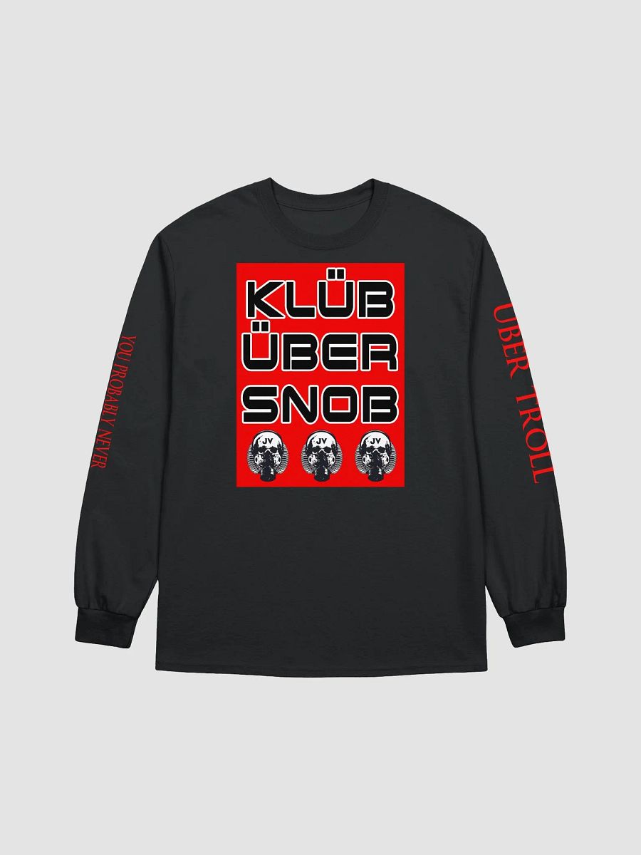 KLÜB ÜBER SNOB LONG SLEEVE TEE product image (1)