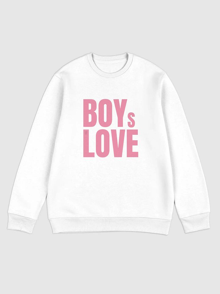 Boys Love Eco Chic Unisex Sweatshirt product image (2)