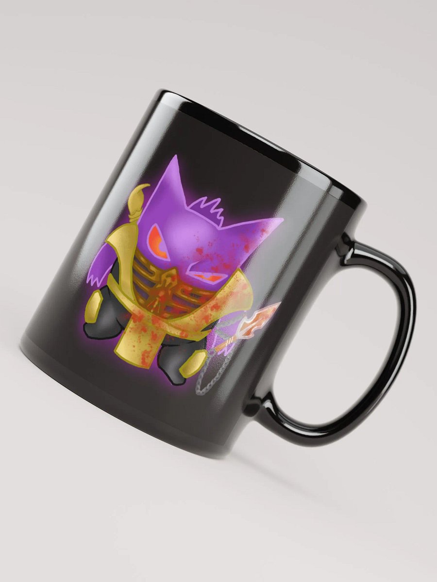 Scorpion X Gengar (Bloody) Black Glossy Mug product image (4)