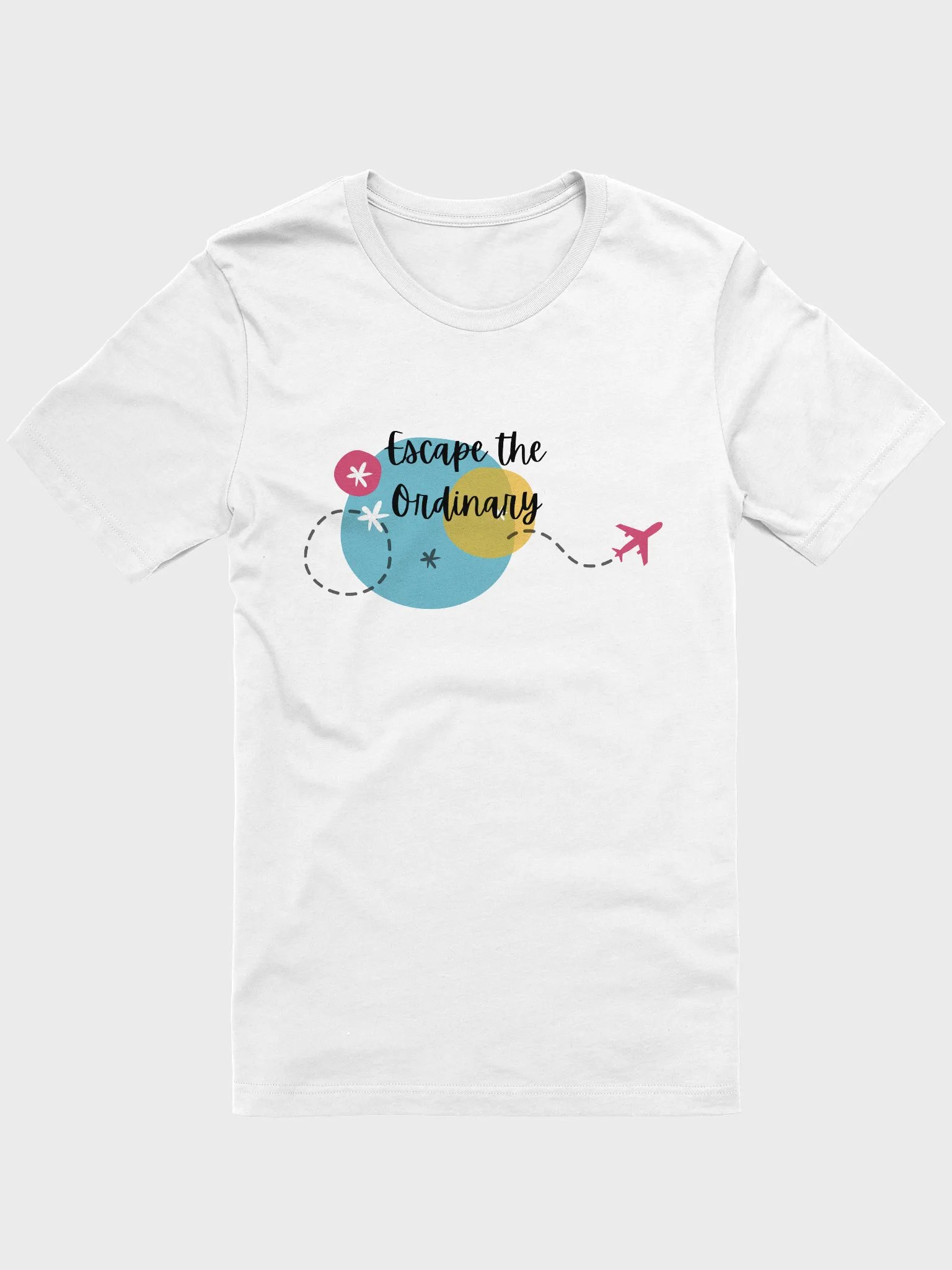 Escape The Ordinary Graphic T-Shirt (Light colors) product image (2)