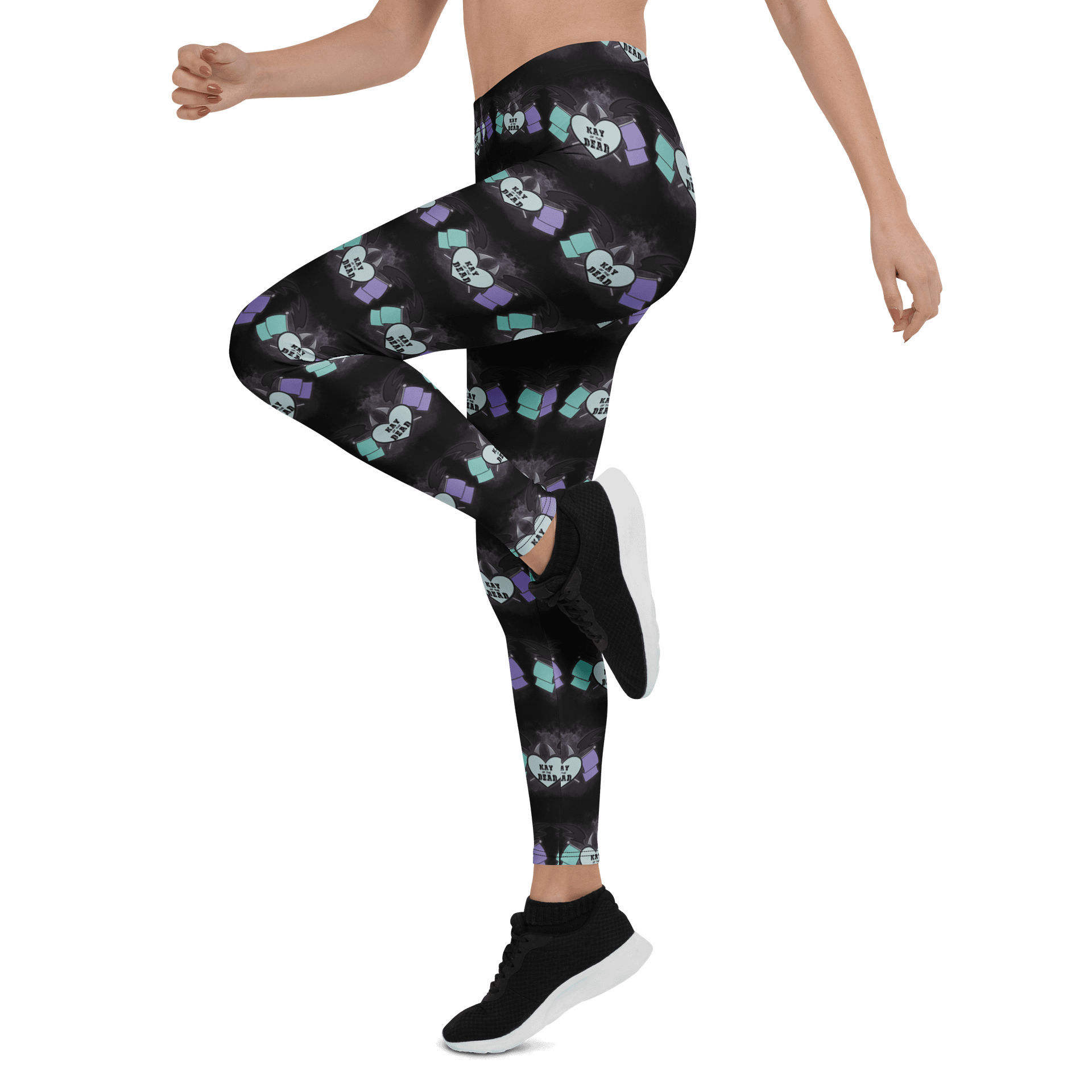 Kay_of_the_Dead Logo Leggings product image (5)