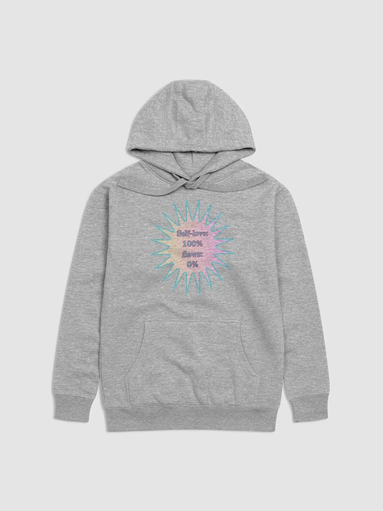 Self-Love Unisex Cotton Blend Heavy Weight Hoodie product image (1)