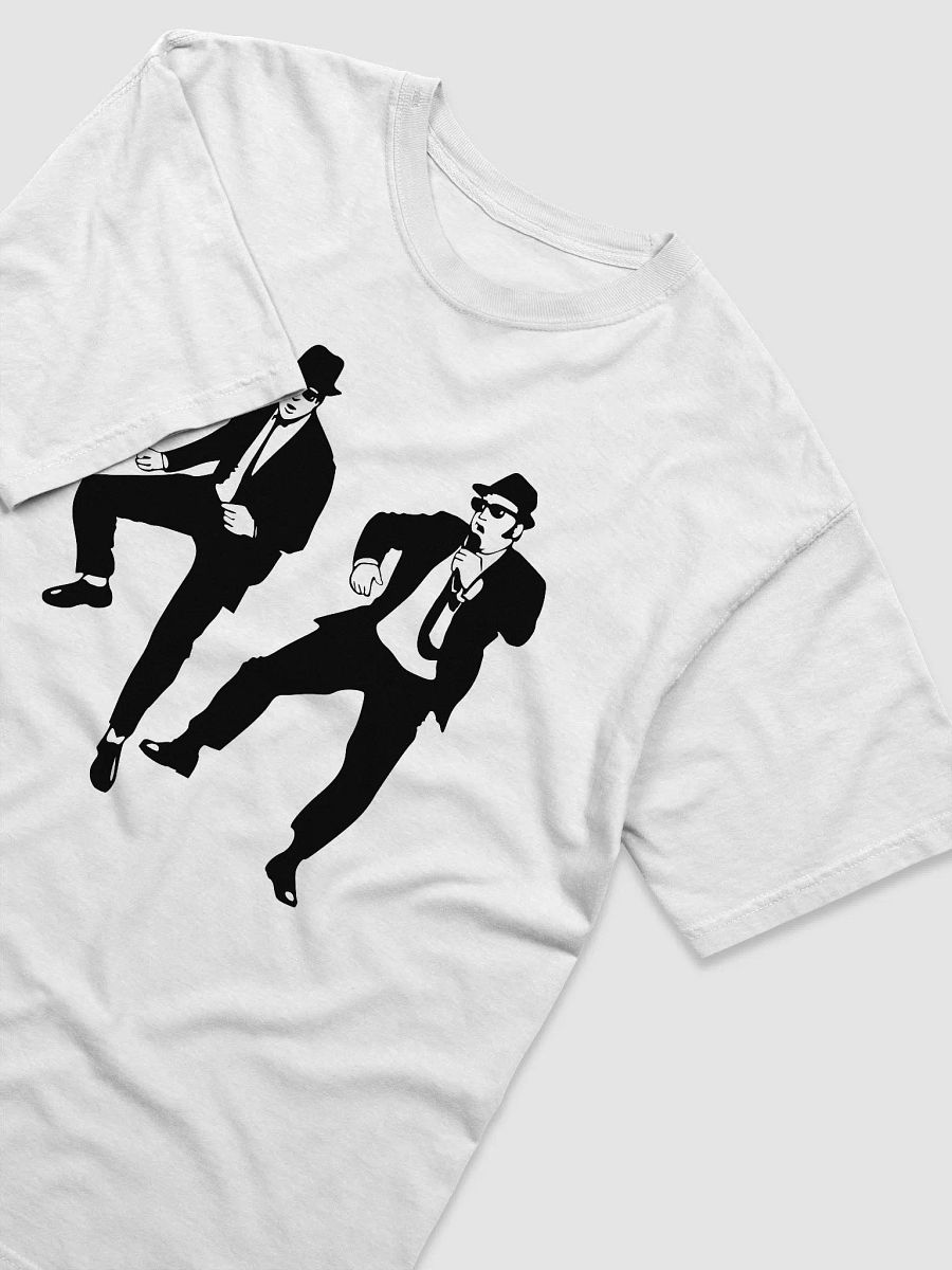 Funny Vintage blues brothers and soul sisters shirt on a mission from god fan club sat 40 Essential T-Shirt product image (3)